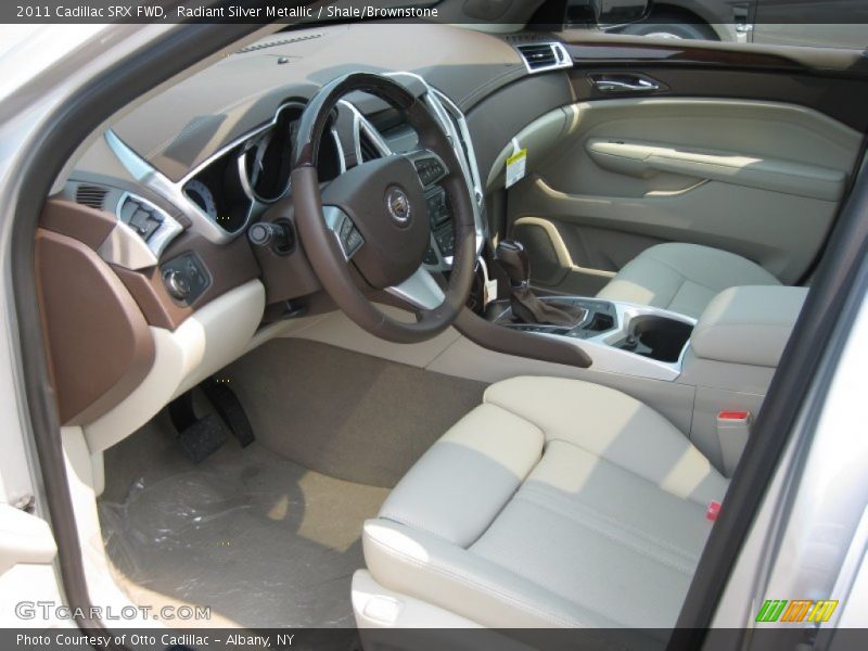 Radiant Silver Metallic / Shale/Brownstone 2011 Cadillac SRX FWD