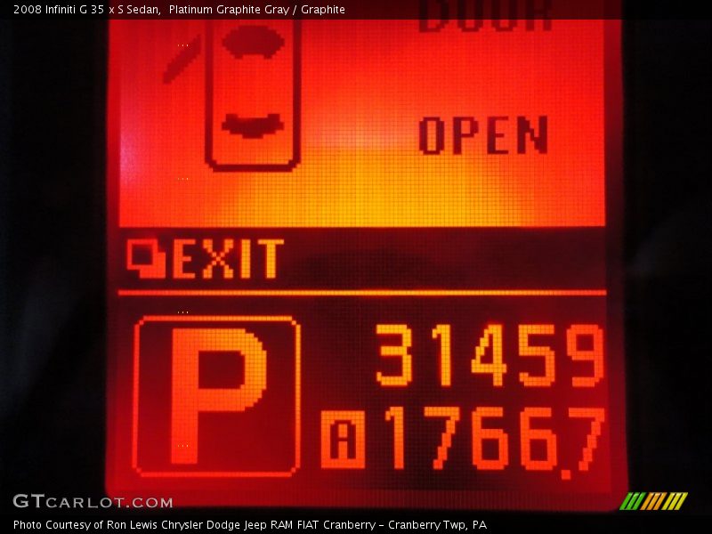 Platinum Graphite Gray / Graphite 2008 Infiniti G 35 x S Sedan