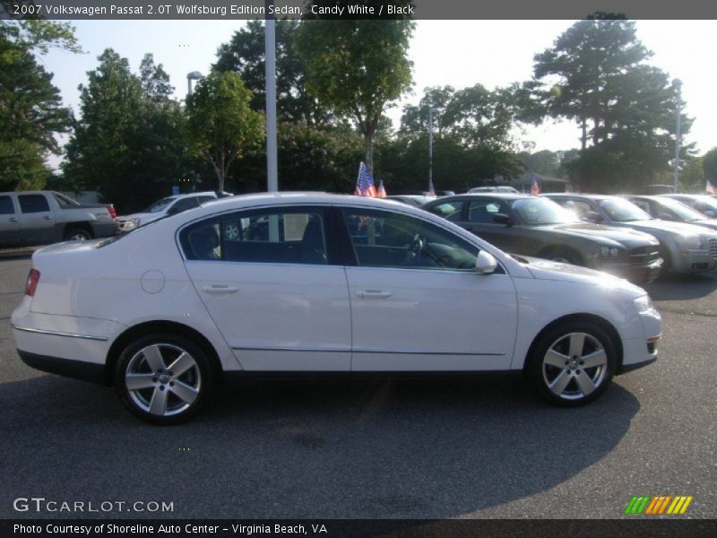 Candy White / Black 2007 Volkswagen Passat 2.0T Wolfsburg Edition Sedan