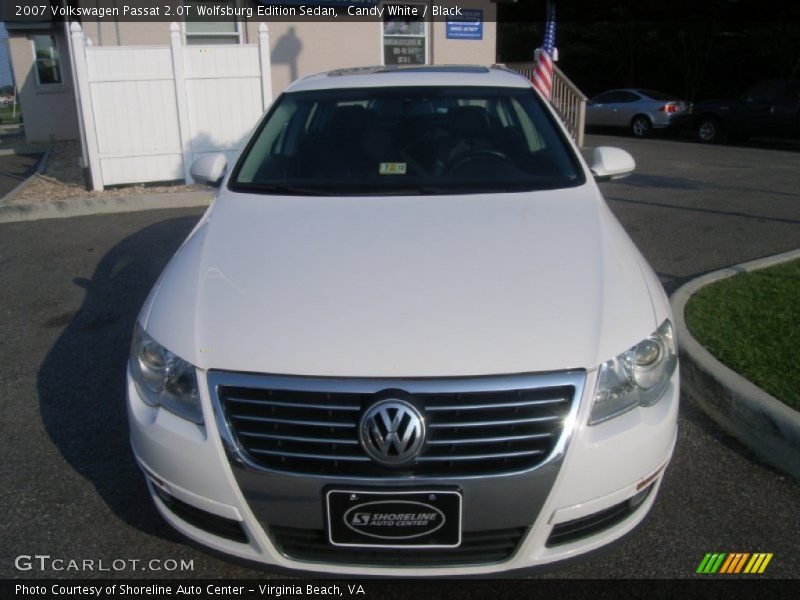 Candy White / Black 2007 Volkswagen Passat 2.0T Wolfsburg Edition Sedan