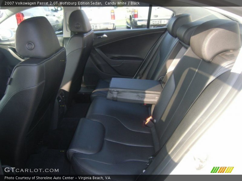 Candy White / Black 2007 Volkswagen Passat 2.0T Wolfsburg Edition Sedan