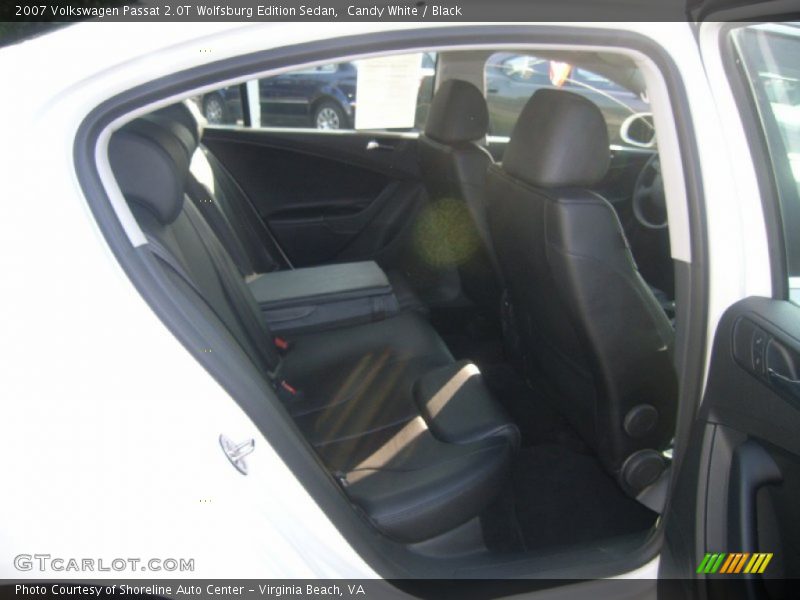 Candy White / Black 2007 Volkswagen Passat 2.0T Wolfsburg Edition Sedan
