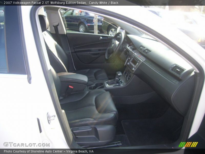 Candy White / Black 2007 Volkswagen Passat 2.0T Wolfsburg Edition Sedan