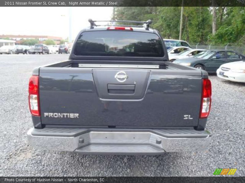 Night Armor Metallic / Steel 2011 Nissan Frontier SL Crew Cab