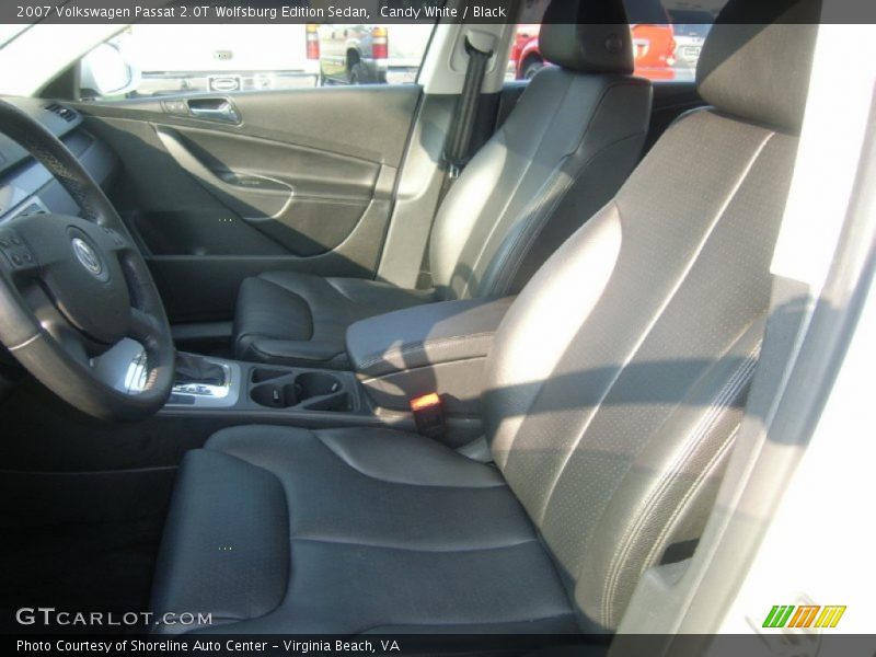 Candy White / Black 2007 Volkswagen Passat 2.0T Wolfsburg Edition Sedan
