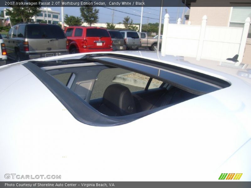 Candy White / Black 2007 Volkswagen Passat 2.0T Wolfsburg Edition Sedan
