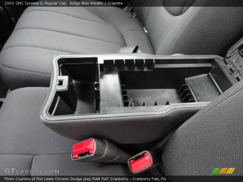 Indigo Blue Metallic / Graphite 2003 GMC Sonoma SL Regular Cab