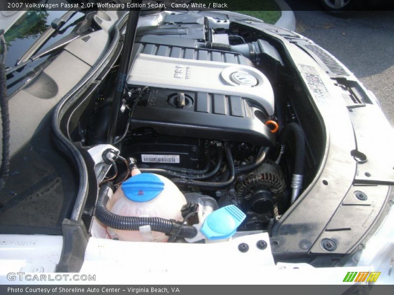 Candy White / Black 2007 Volkswagen Passat 2.0T Wolfsburg Edition Sedan