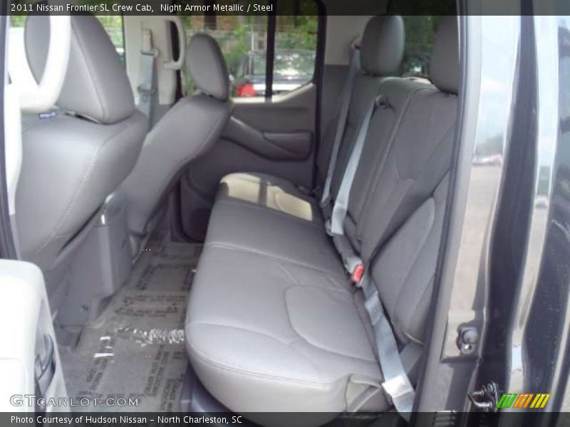 Night Armor Metallic / Steel 2011 Nissan Frontier SL Crew Cab