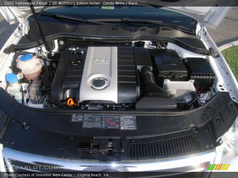 Candy White / Black 2007 Volkswagen Passat 2.0T Wolfsburg Edition Sedan