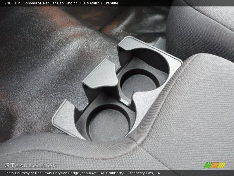 Indigo Blue Metallic / Graphite 2003 GMC Sonoma SL Regular Cab