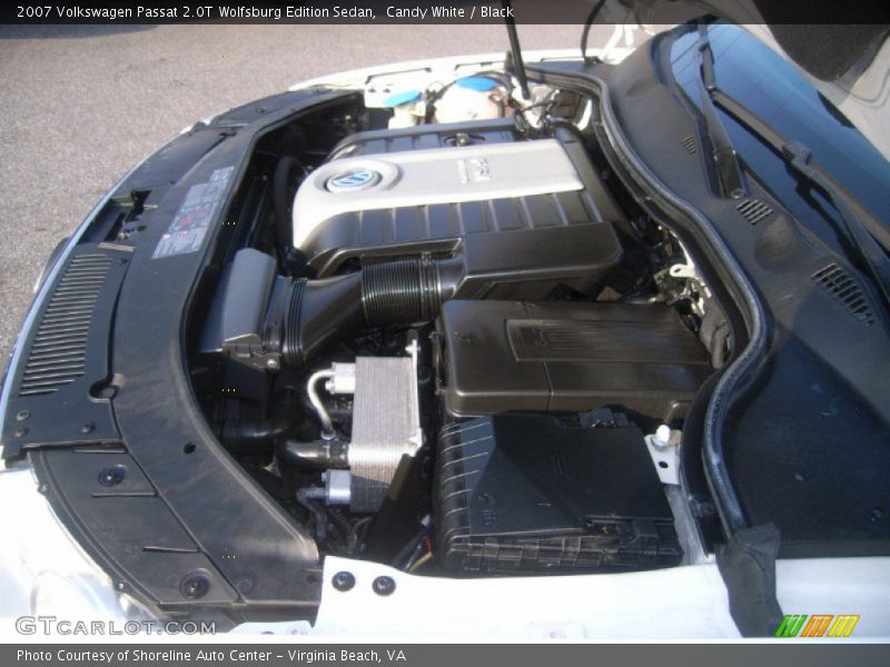 Candy White / Black 2007 Volkswagen Passat 2.0T Wolfsburg Edition Sedan