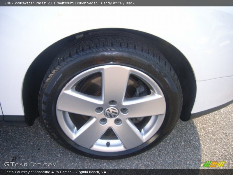 Candy White / Black 2007 Volkswagen Passat 2.0T Wolfsburg Edition Sedan