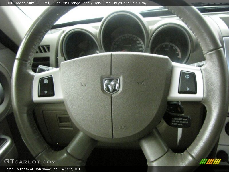 Sunburst Orange Pearl / Dark Slate Gray/Light Slate Gray 2008 Dodge Nitro SLT 4x4