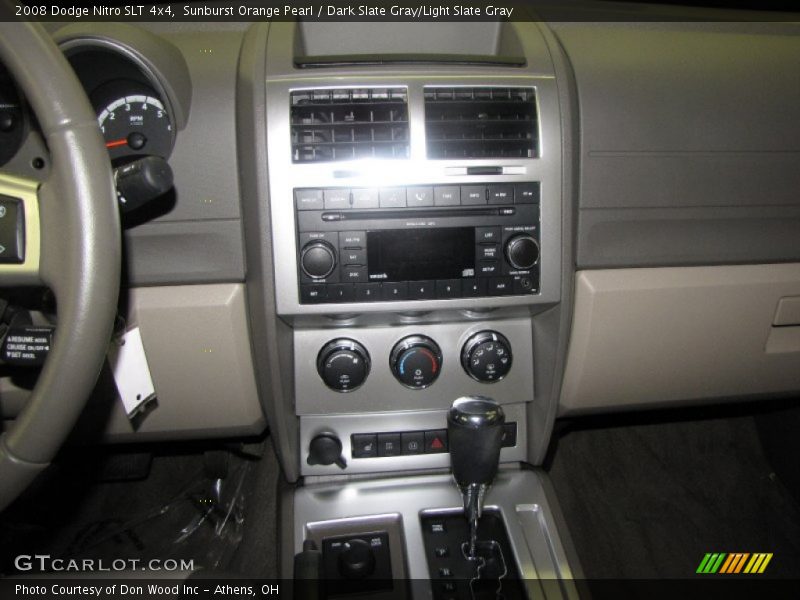 Sunburst Orange Pearl / Dark Slate Gray/Light Slate Gray 2008 Dodge Nitro SLT 4x4