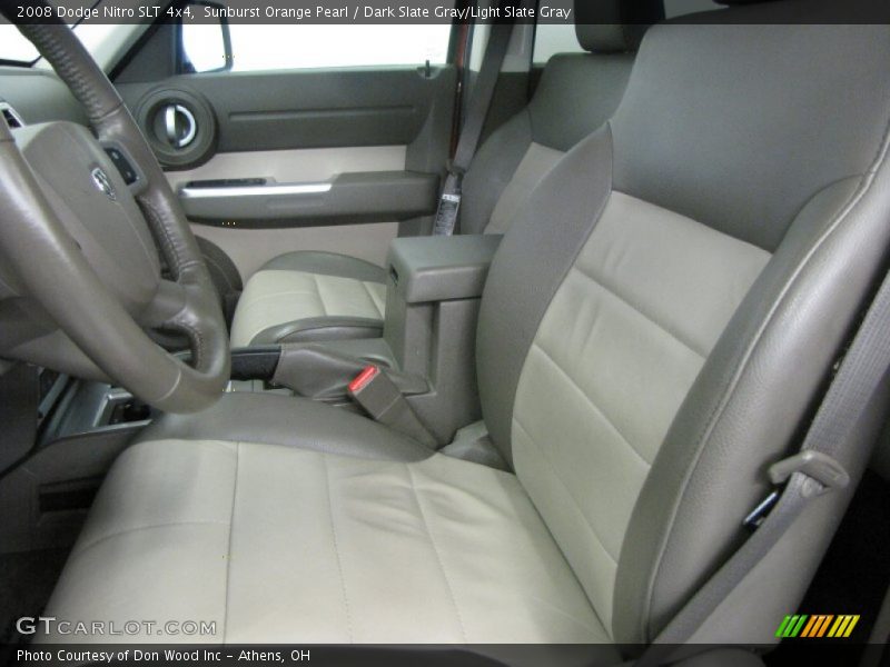 Sunburst Orange Pearl / Dark Slate Gray/Light Slate Gray 2008 Dodge Nitro SLT 4x4