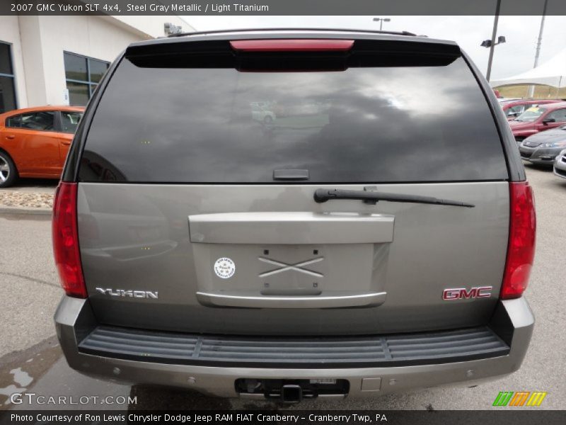 Steel Gray Metallic / Light Titanium 2007 GMC Yukon SLT 4x4