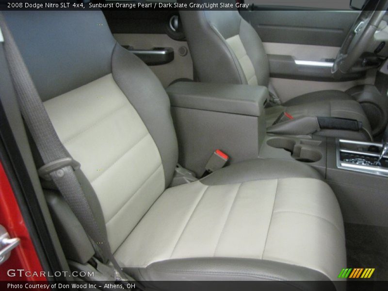 Sunburst Orange Pearl / Dark Slate Gray/Light Slate Gray 2008 Dodge Nitro SLT 4x4
