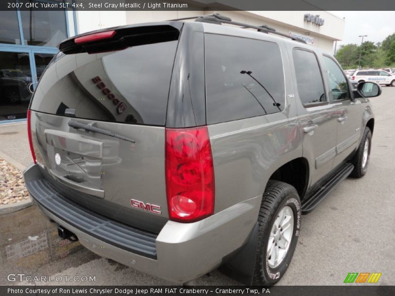 Steel Gray Metallic / Light Titanium 2007 GMC Yukon SLT 4x4