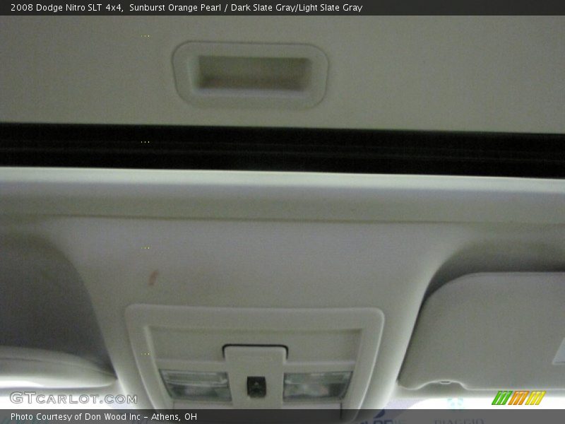 Sunburst Orange Pearl / Dark Slate Gray/Light Slate Gray 2008 Dodge Nitro SLT 4x4