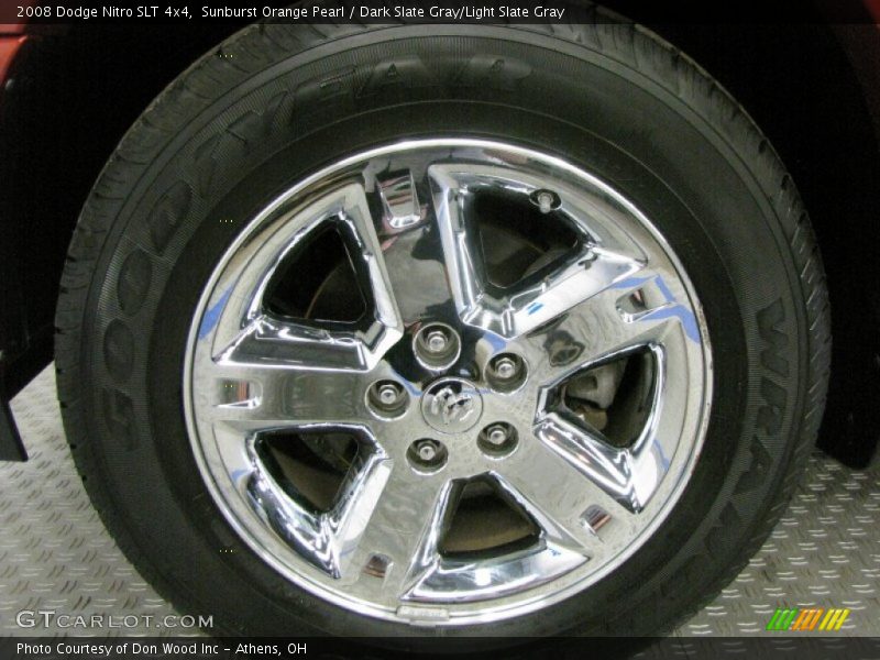 Sunburst Orange Pearl / Dark Slate Gray/Light Slate Gray 2008 Dodge Nitro SLT 4x4