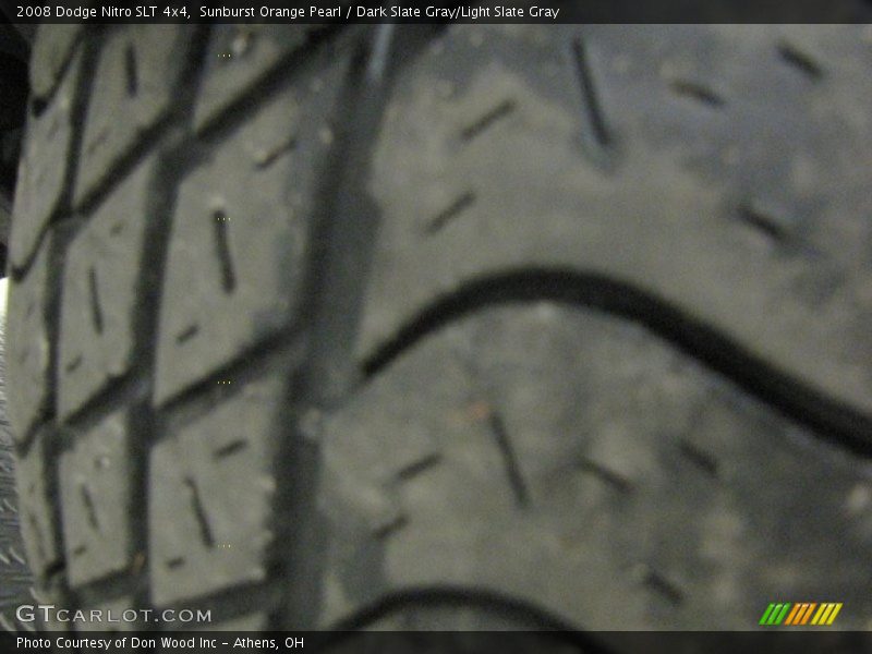 Sunburst Orange Pearl / Dark Slate Gray/Light Slate Gray 2008 Dodge Nitro SLT 4x4