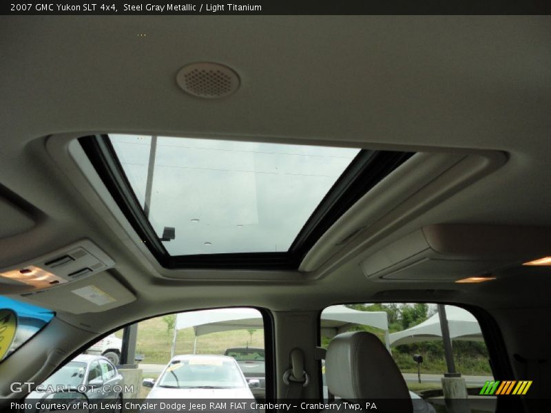Steel Gray Metallic / Light Titanium 2007 GMC Yukon SLT 4x4