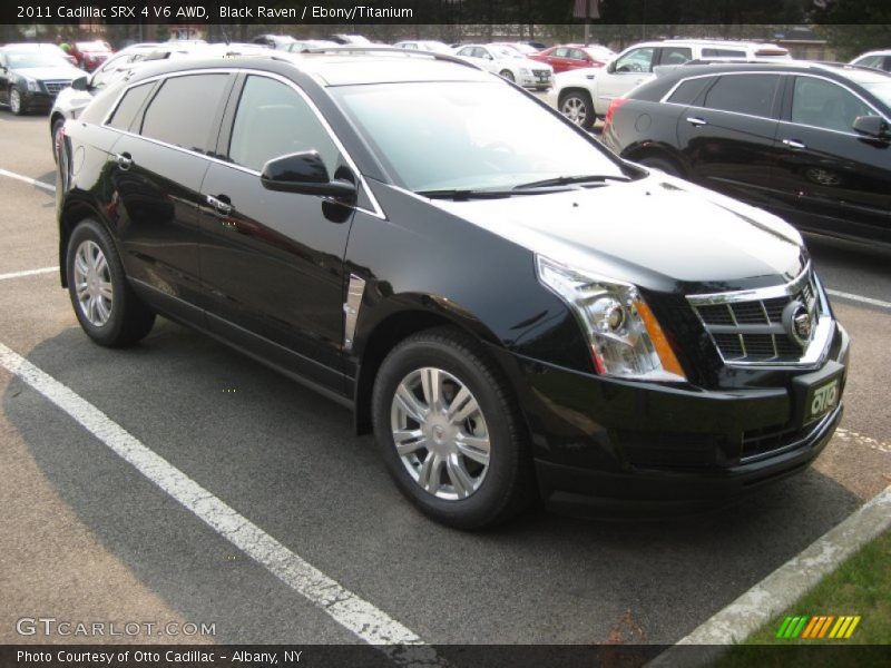 Black Raven / Ebony/Titanium 2011 Cadillac SRX 4 V6 AWD