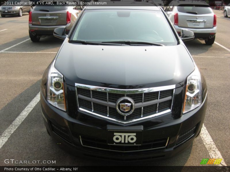 Black Raven / Ebony/Titanium 2011 Cadillac SRX 4 V6 AWD