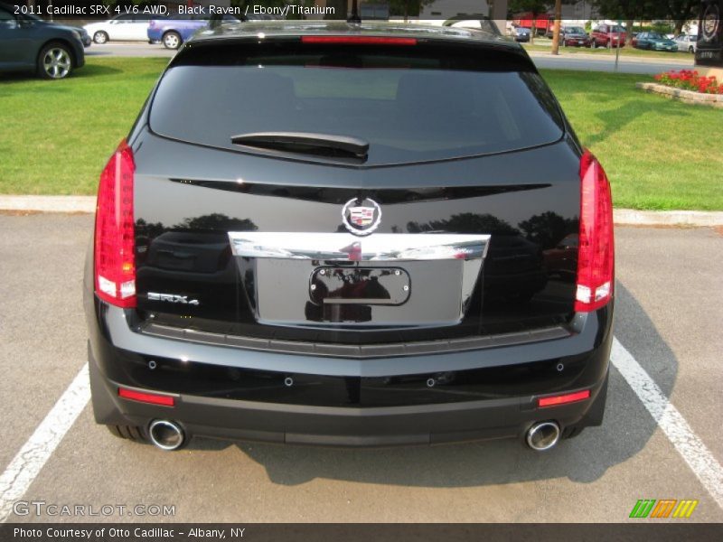 Black Raven / Ebony/Titanium 2011 Cadillac SRX 4 V6 AWD