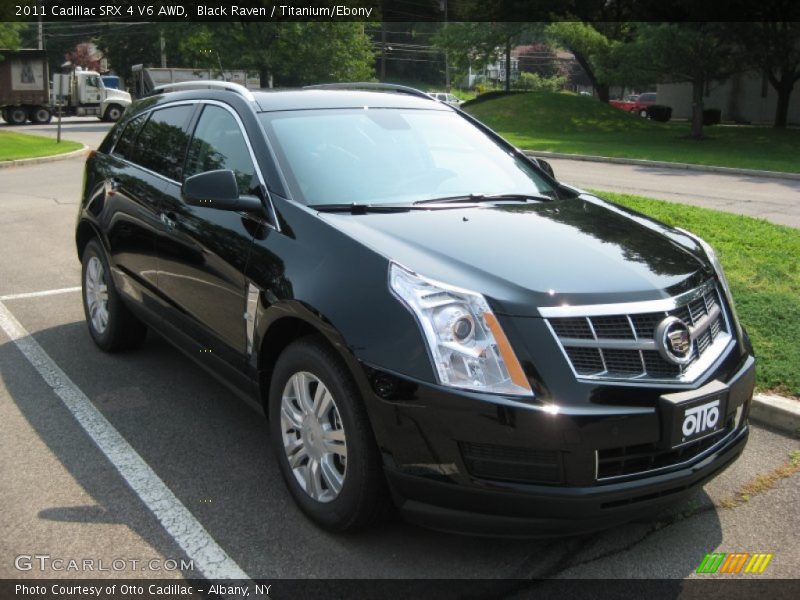 Black Raven / Titanium/Ebony 2011 Cadillac SRX 4 V6 AWD
