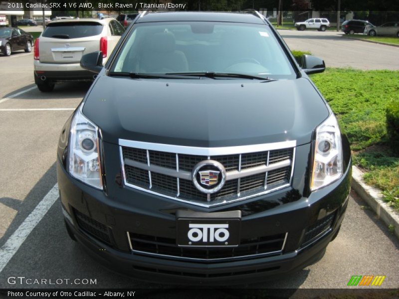 Black Raven / Titanium/Ebony 2011 Cadillac SRX 4 V6 AWD