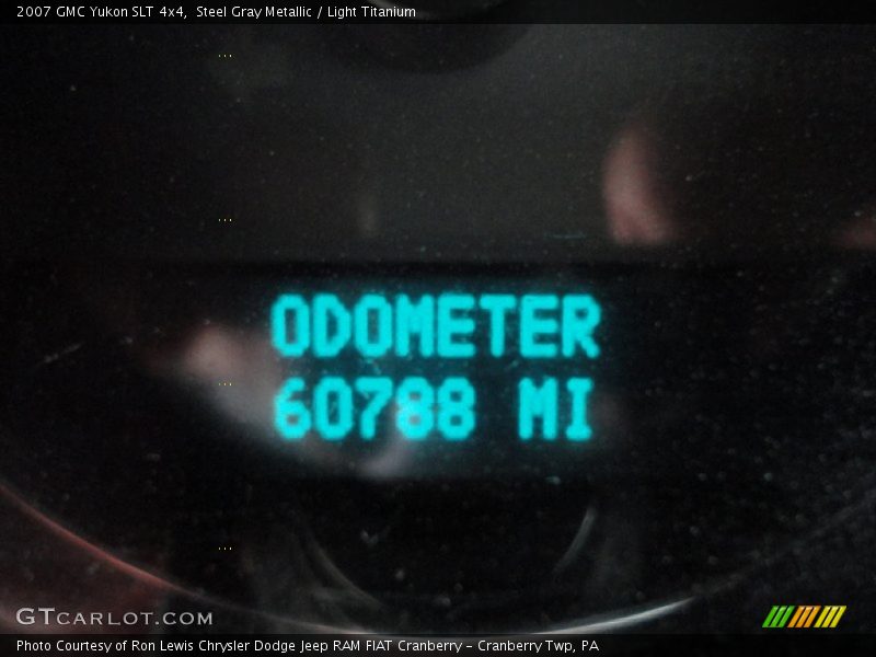 Steel Gray Metallic / Light Titanium 2007 GMC Yukon SLT 4x4
