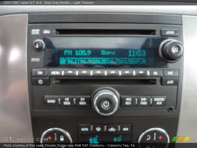 Steel Gray Metallic / Light Titanium 2007 GMC Yukon SLT 4x4