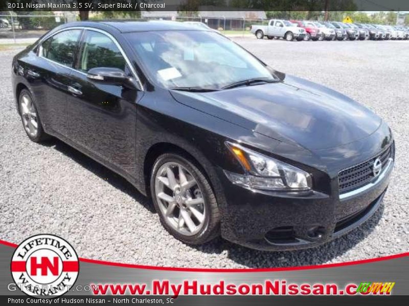 Super Black / Charcoal 2011 Nissan Maxima 3.5 SV