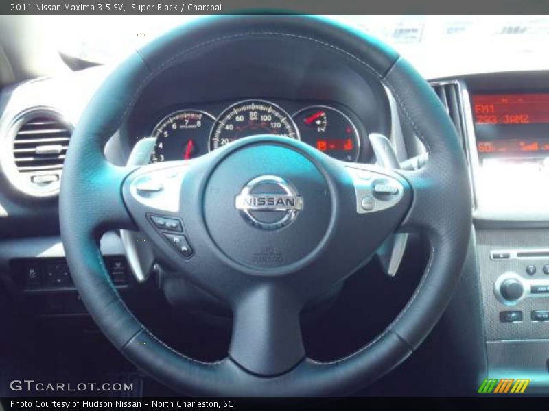 Super Black / Charcoal 2011 Nissan Maxima 3.5 SV