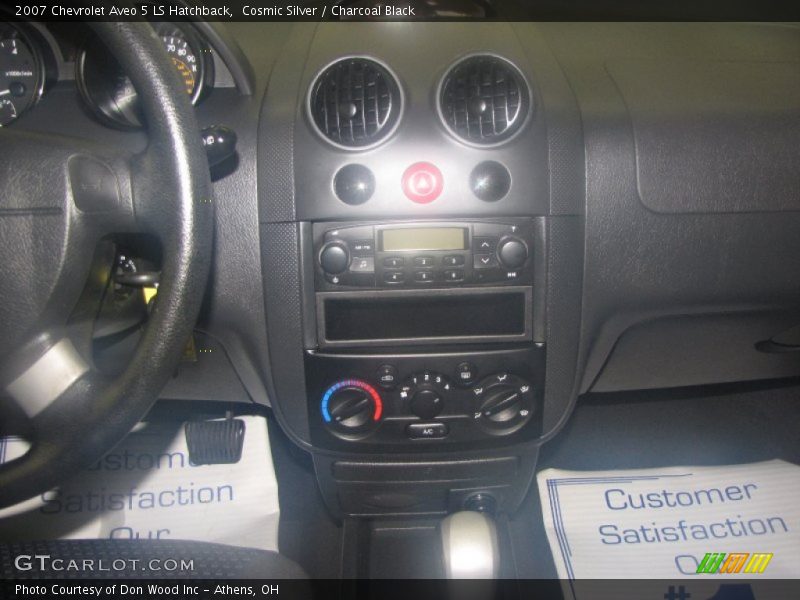 Cosmic Silver / Charcoal Black 2007 Chevrolet Aveo 5 LS Hatchback