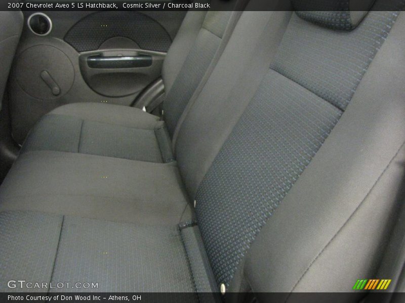 Cosmic Silver / Charcoal Black 2007 Chevrolet Aveo 5 LS Hatchback