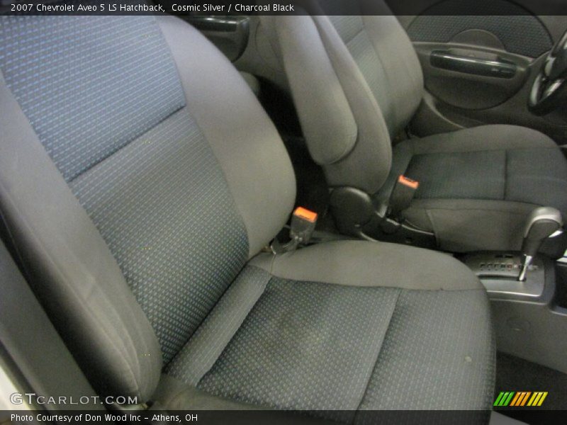 Cosmic Silver / Charcoal Black 2007 Chevrolet Aveo 5 LS Hatchback