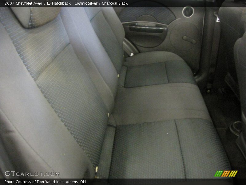 Cosmic Silver / Charcoal Black 2007 Chevrolet Aveo 5 LS Hatchback