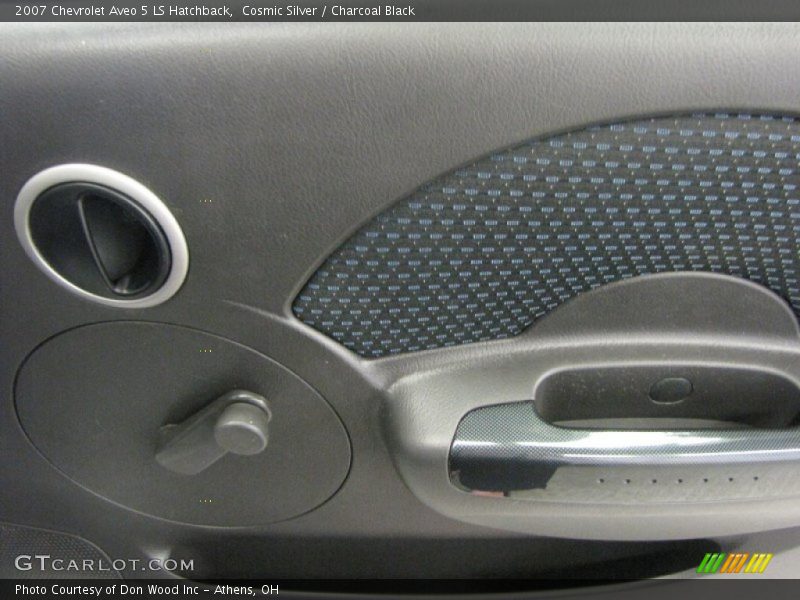 Cosmic Silver / Charcoal Black 2007 Chevrolet Aveo 5 LS Hatchback
