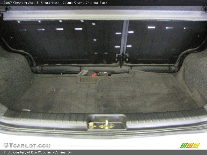 Cosmic Silver / Charcoal Black 2007 Chevrolet Aveo 5 LS Hatchback