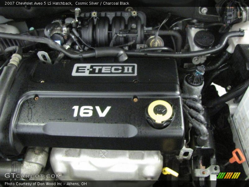 Cosmic Silver / Charcoal Black 2007 Chevrolet Aveo 5 LS Hatchback
