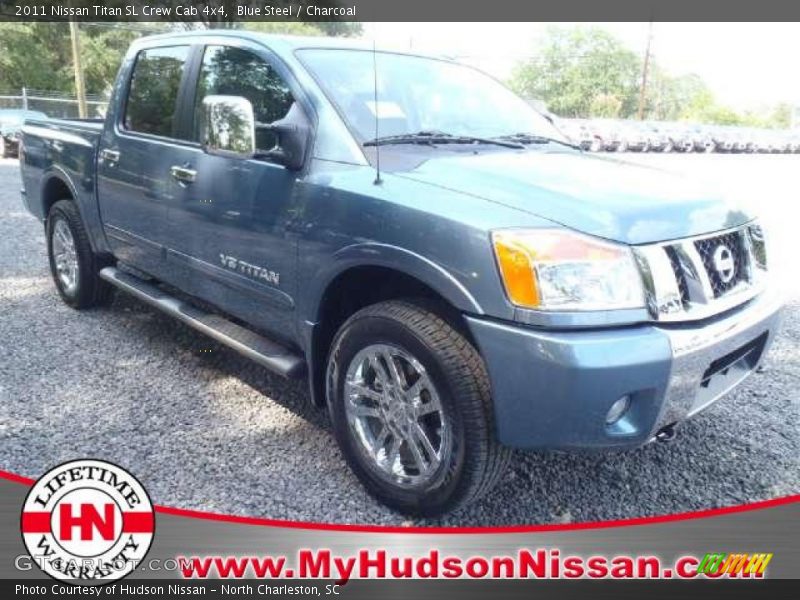 Blue Steel / Charcoal 2011 Nissan Titan SL Crew Cab 4x4