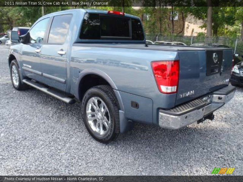 Blue Steel / Charcoal 2011 Nissan Titan SL Crew Cab 4x4