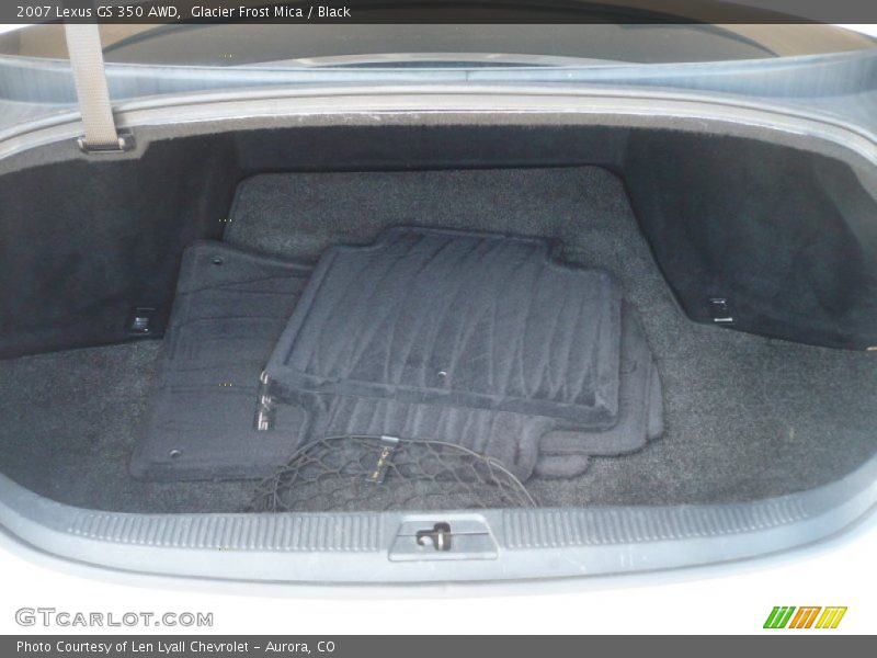Glacier Frost Mica / Black 2007 Lexus GS 350 AWD