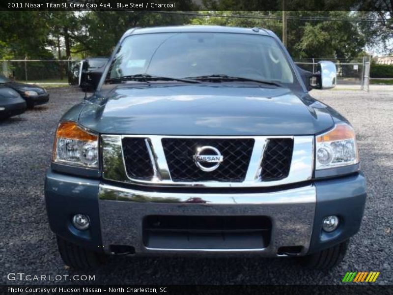 Blue Steel / Charcoal 2011 Nissan Titan SL Crew Cab 4x4