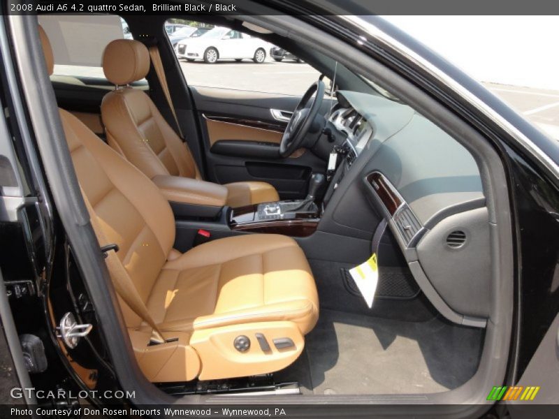 Brilliant Black / Black 2008 Audi A6 4.2 quattro Sedan