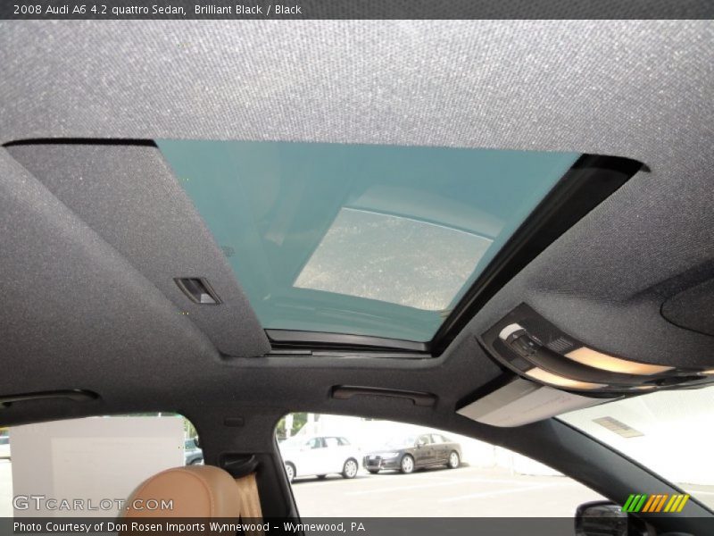 Brilliant Black / Black 2008 Audi A6 4.2 quattro Sedan