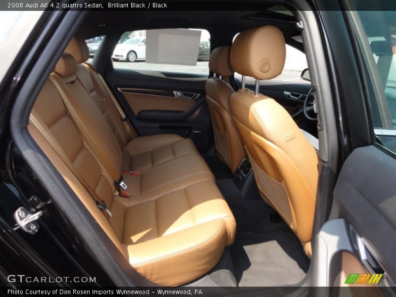 Brilliant Black / Black 2008 Audi A6 4.2 quattro Sedan